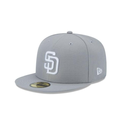 San Diego Padres Gorra | New Era MLB Basic 59fifty Fitted Cap Mexico - Verdes